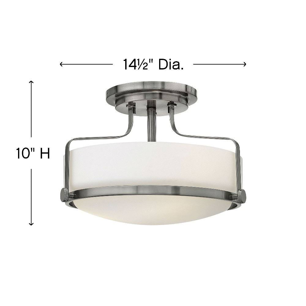 Three Light Semi-Flush Mount B57025