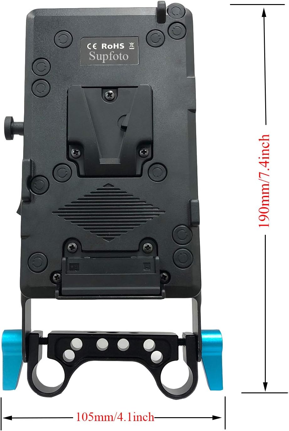 V Mount Battery Plate with D-Tap & USB Output F796
