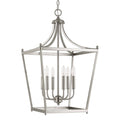 6 Light Brushed Nickel Foyer B58554