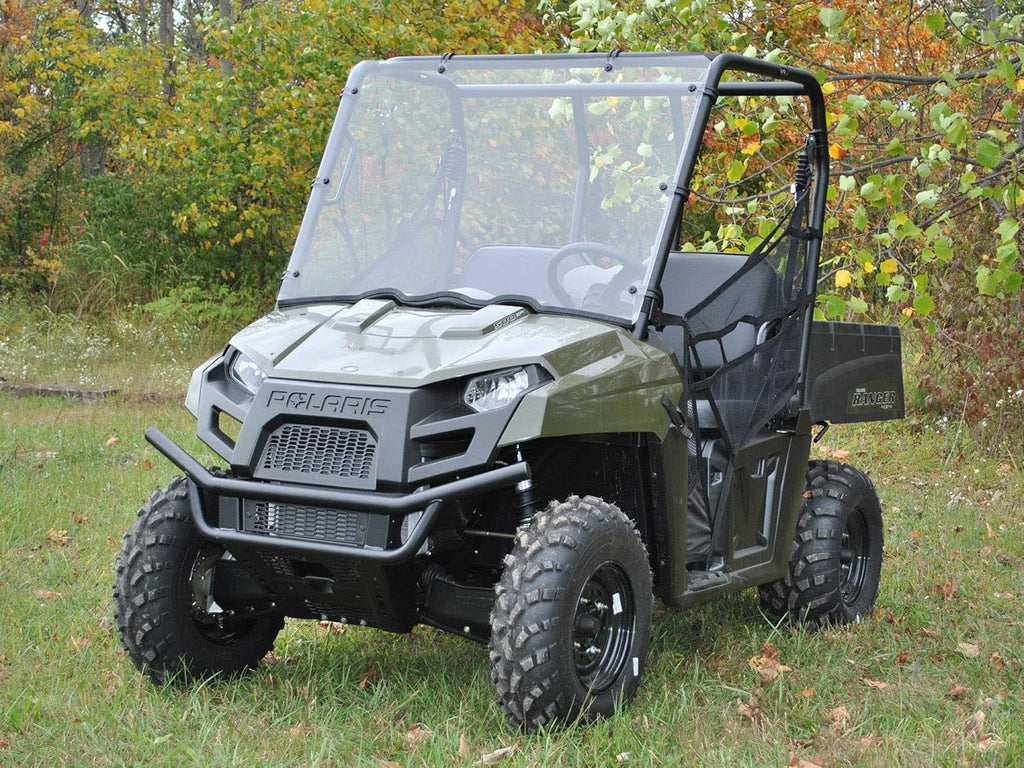 Heavy-Duty Full Windshield for Polaris Ranger Midsize 400, 1/4” Clear Polycarbonate M780287