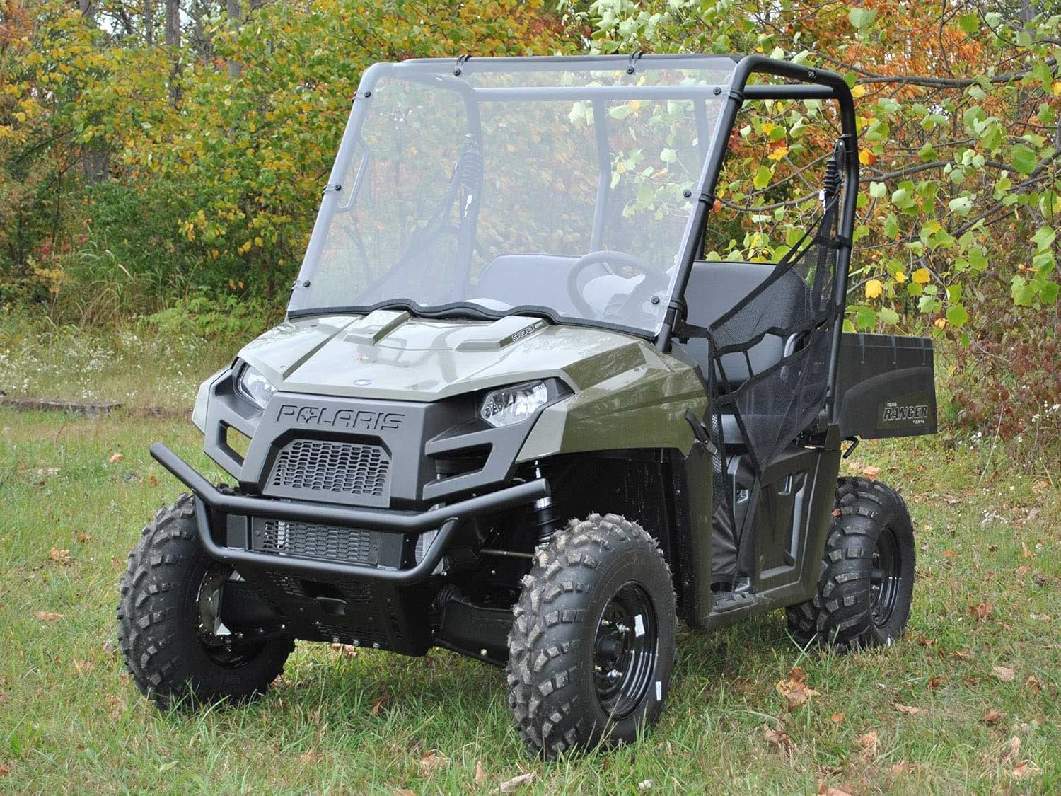 Heavy-Duty Full Windshield for Polaris Ranger Midsize 400, 1/4” Clear Polycarbonate M780287