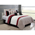 King Beige Comforter Set A4899