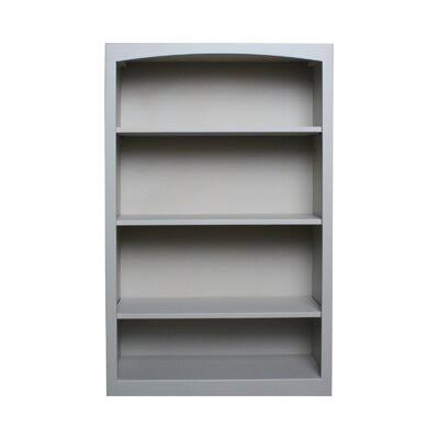 Wood Standard Bookcase with 4 Shelves F46973