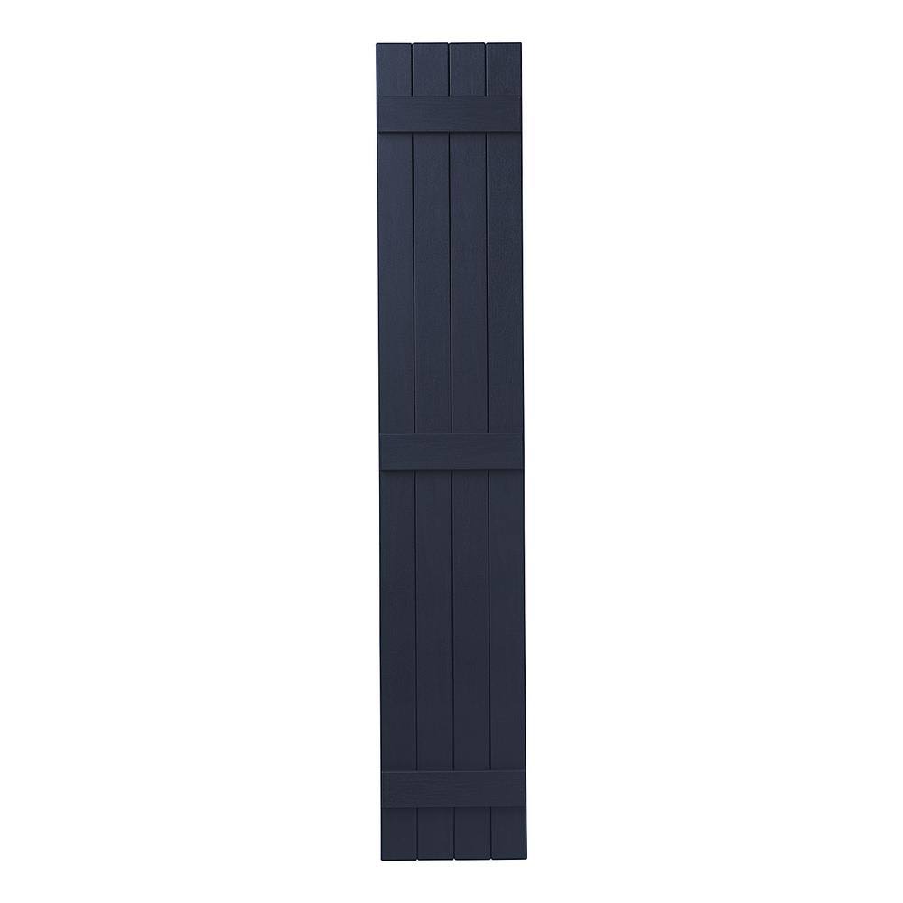 Closed Board and Batten Shutter Dark Navy P9308
