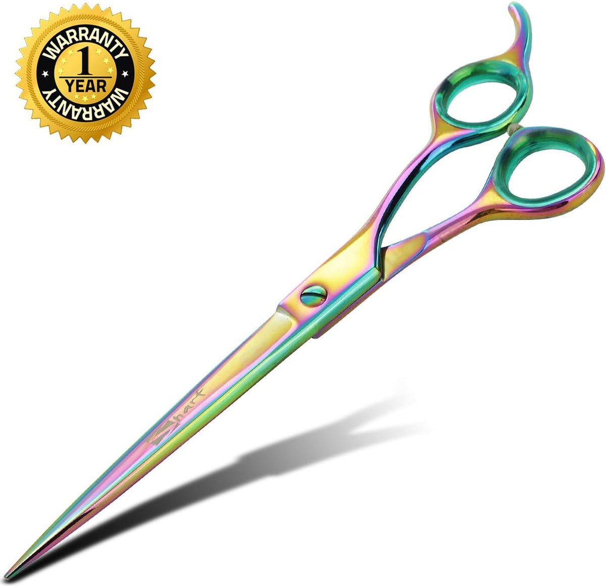 8.5 Rainbow Pet Grooming Scissors with Easy Grip Handles, Pack of 2 P703200