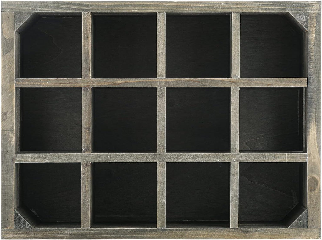 Wooden Crate Drink Carrier with Handles F265761