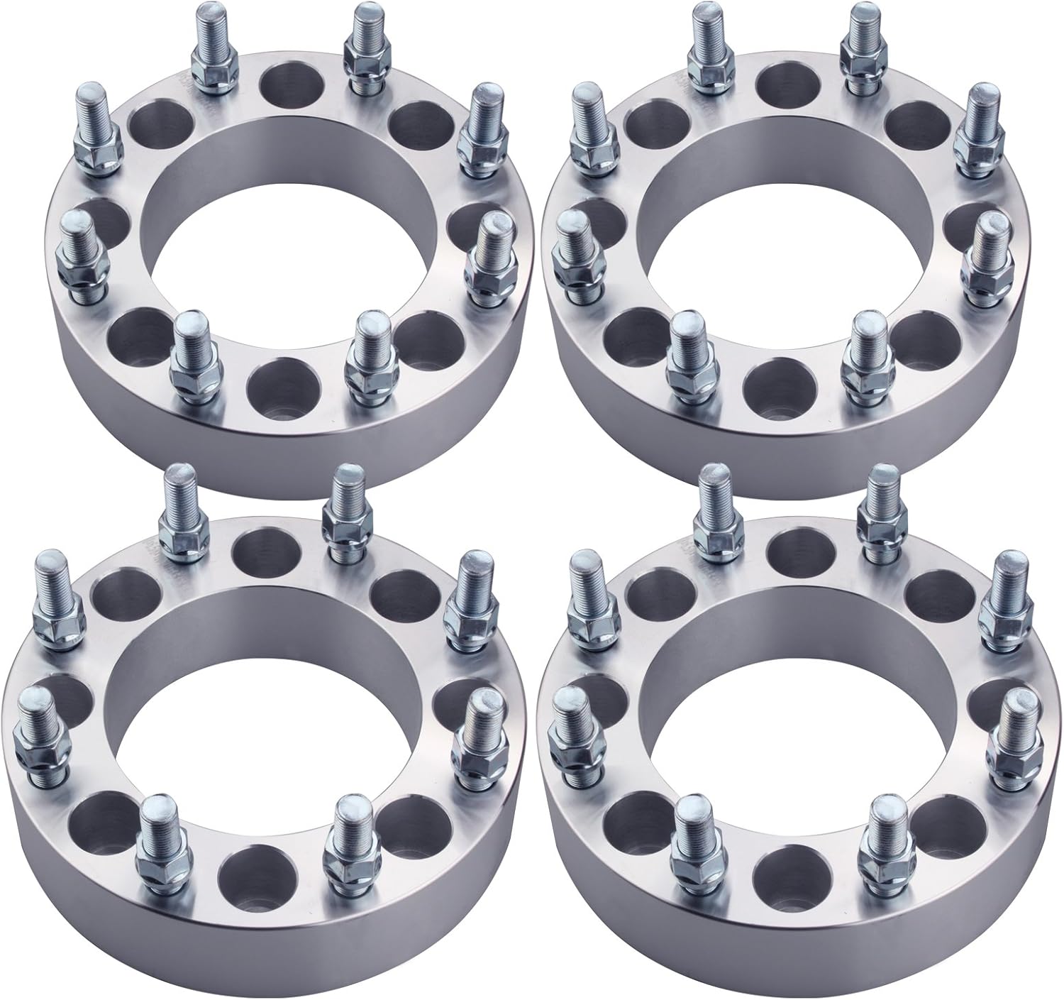 4PC 8x6.5 to 8x180 Wheel Adapters 1.5 Inch with 14x1.5 Studs U228
