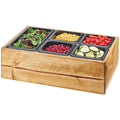 Condiment Bar with Pans D318