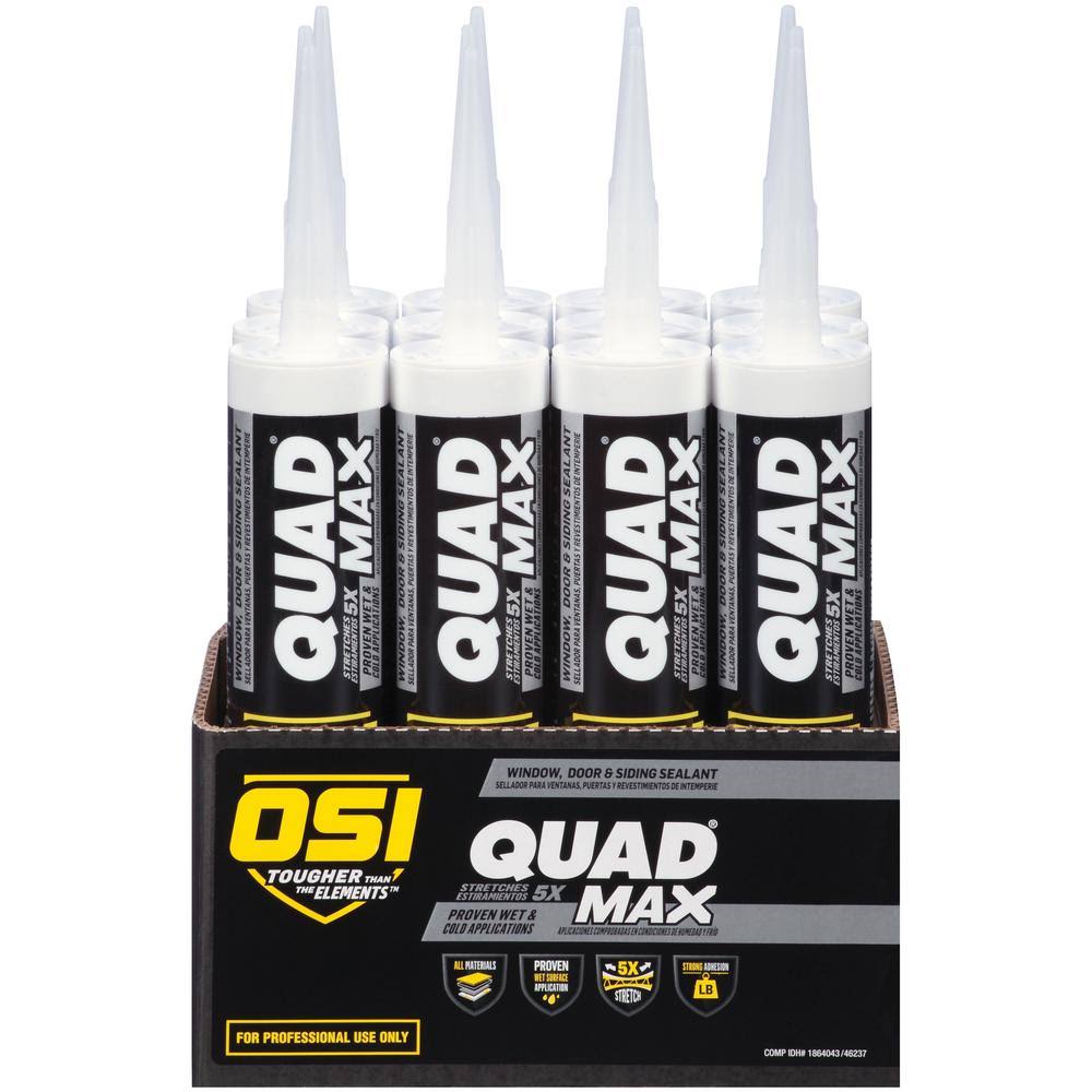 9.5 fl. oz. Clay Window Door Siding Sealant 12-Pack Y79164