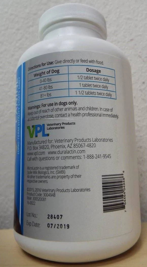 180 Chewable Tablets V3292