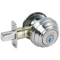 Single Cylinder Key Control Deadbolt Satin Nickel I98969