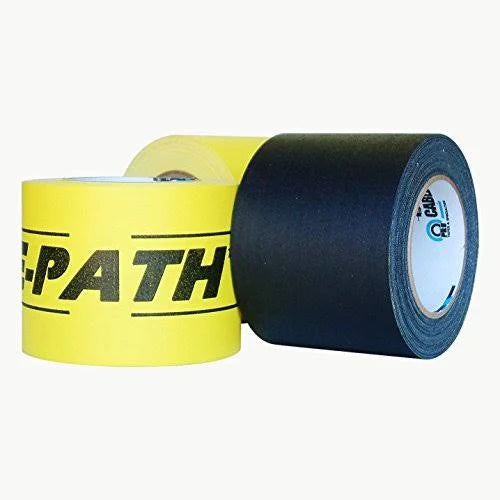 Cable Path Tape 4 in x 30 yds Yellow K12920