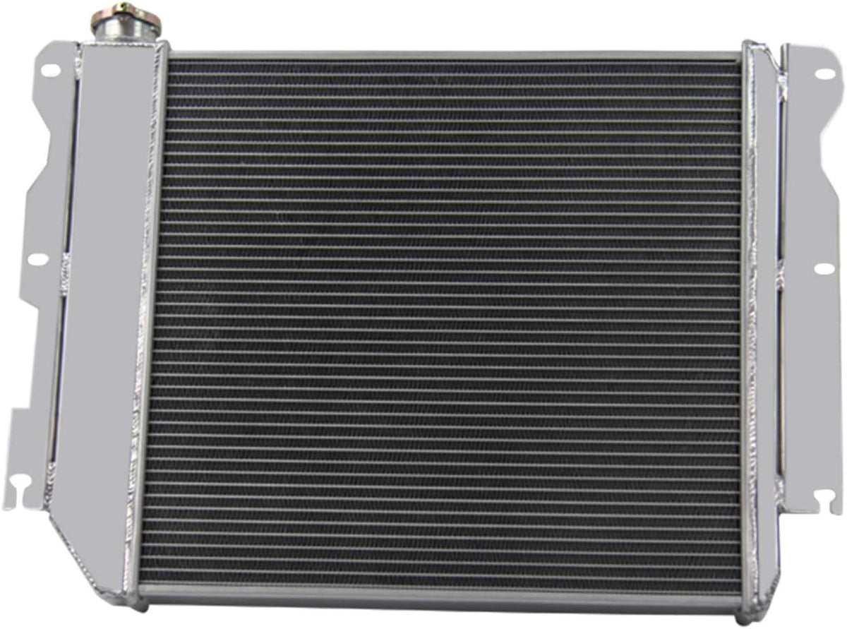 52MM 3 Row Core Aluminum Radiator with 16 Inches Fan Louver Shroud V338