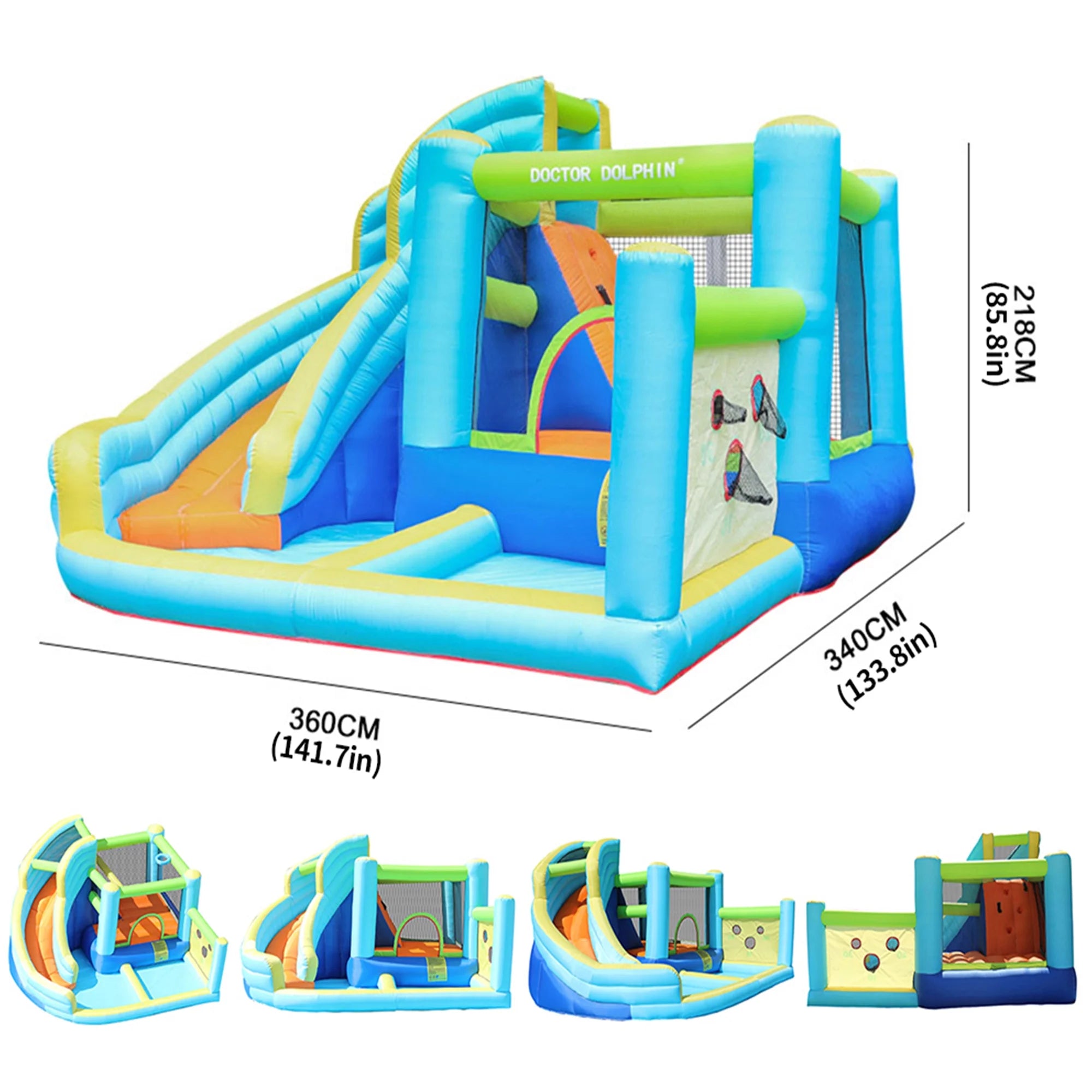 Inflatable Water Park Bounce House with Blower X121