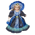 Antique Elegant Porcelain Girl Doll Standing Figurines Handicraft Dolls Z17566