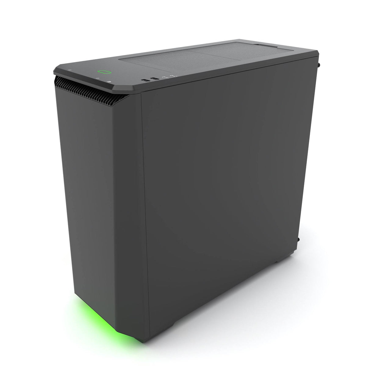 Satin Black Steel ATX Mid Tower Case F5960