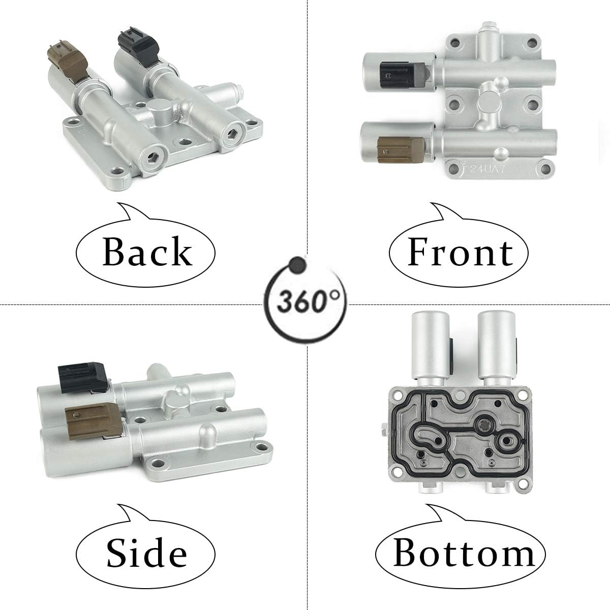 Dual Linear Solenoid Pack of 2 for Honda Civic E34359