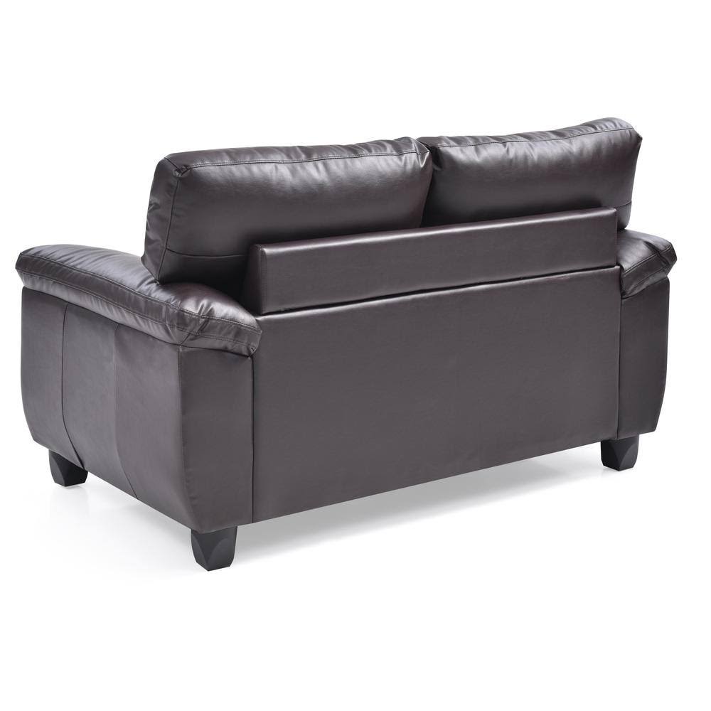 Cappuccino Loveseat H8714
