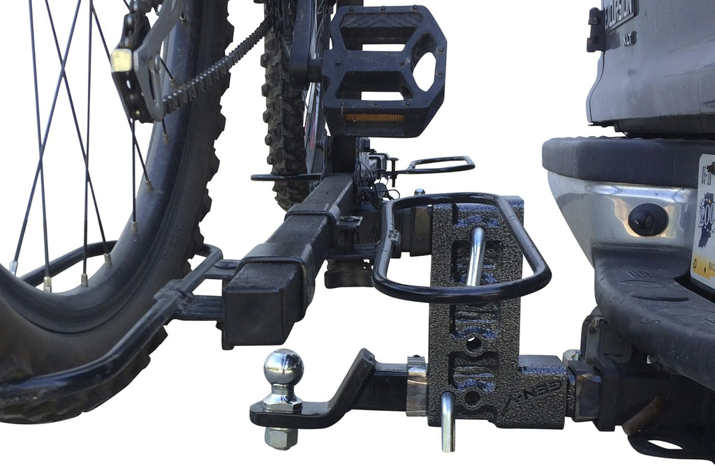 Dual Receiver Hitch with 7.5" Rise or Drop, 10,000 Pounds Capacity Q888