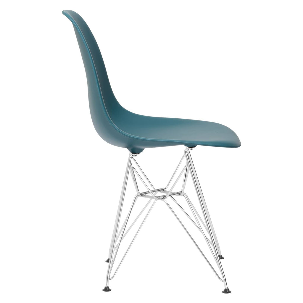 Teal Side Chair Set of 2 I7199