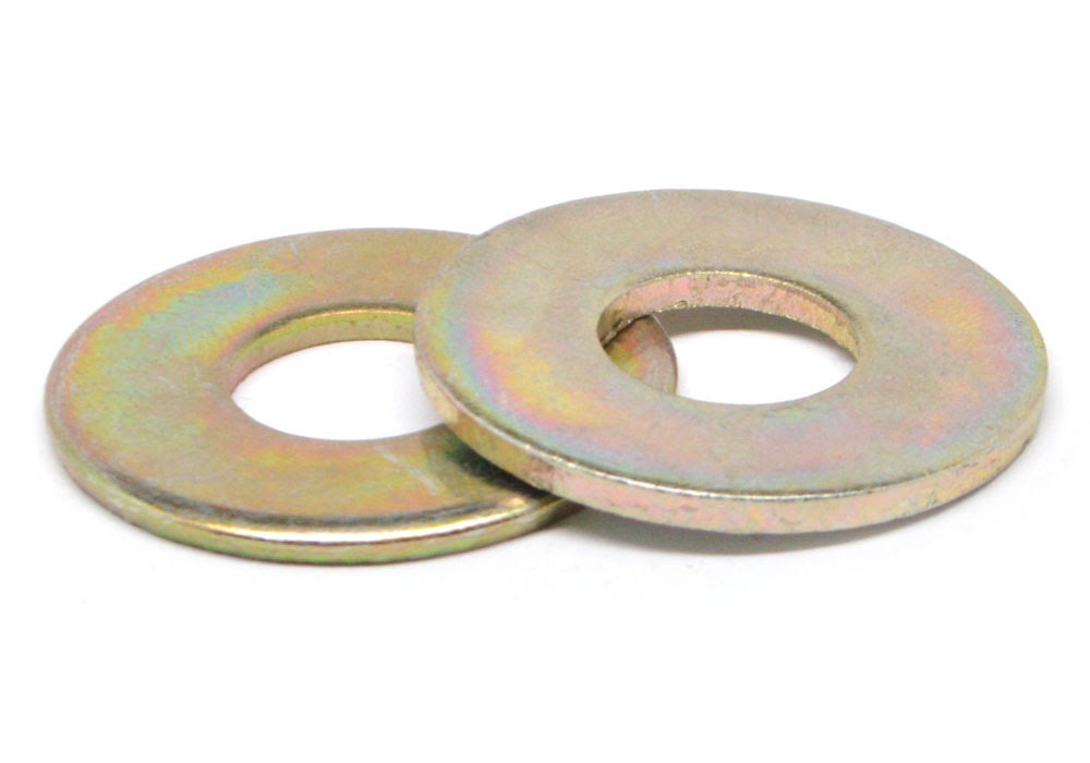 1x22 Grade 8 Flat Washer Yellow Zinc Plated Pk 25 L479707