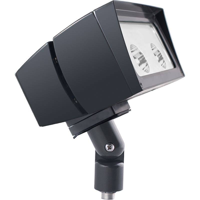 Bronze LED Arm On-Off Flood Light A69346