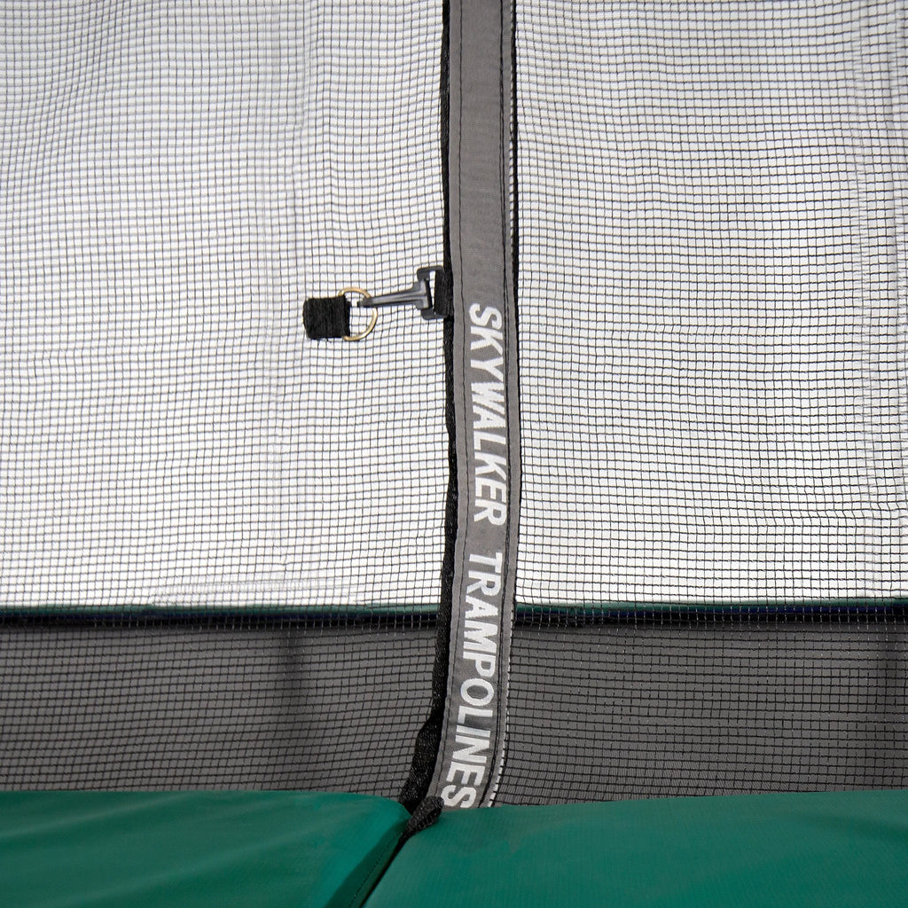 17ft x 10ft Rectangle Trampoline with Enclosure Z30498