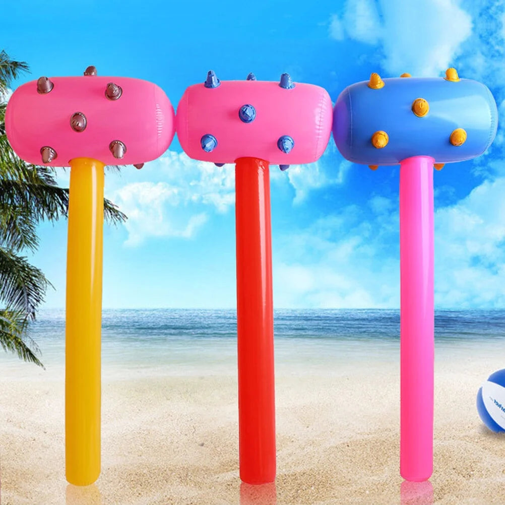 Colorful PVC Inflatable Hammer Toy for Kids J386