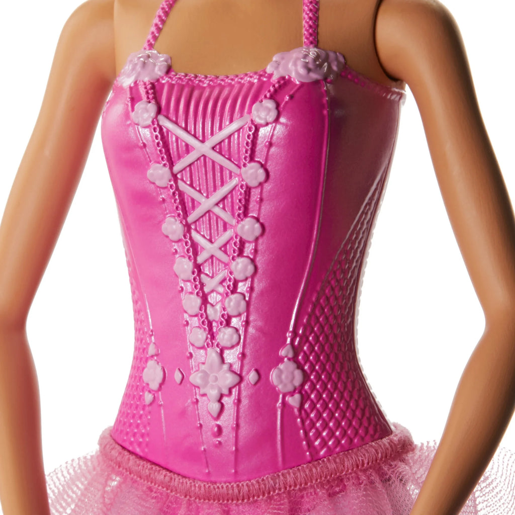 Ballerina Doll with Tutu and Sculpted Toe Shoes, Blonde Hair R215349
