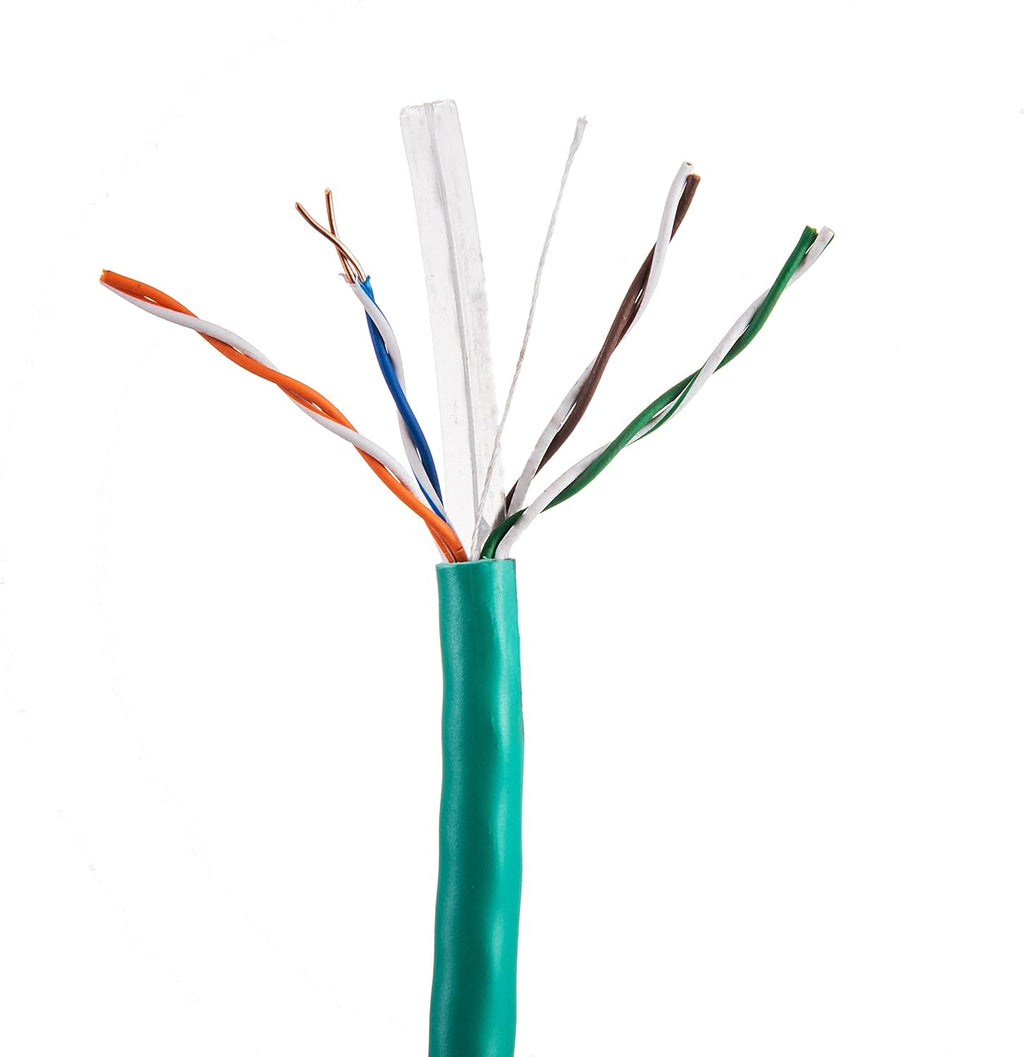 1000ft CAT6 Solid Ethernet UTP 23AWG Network Cable (Orange) W6137