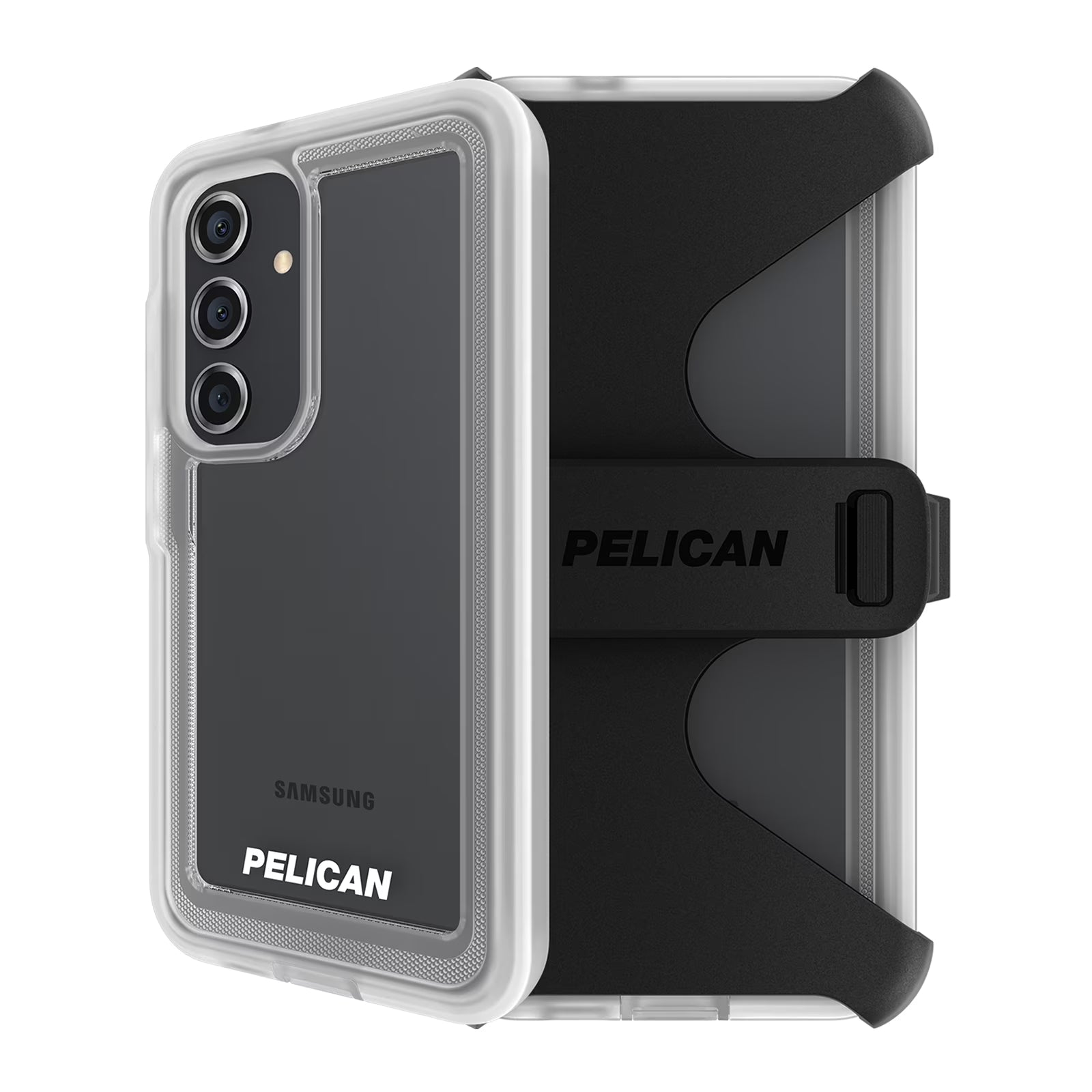 Clear Samsung Galaxy S24 Case with Belt Clip Holster P47994