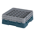Teal 36 Compartments Glass Rack V979610