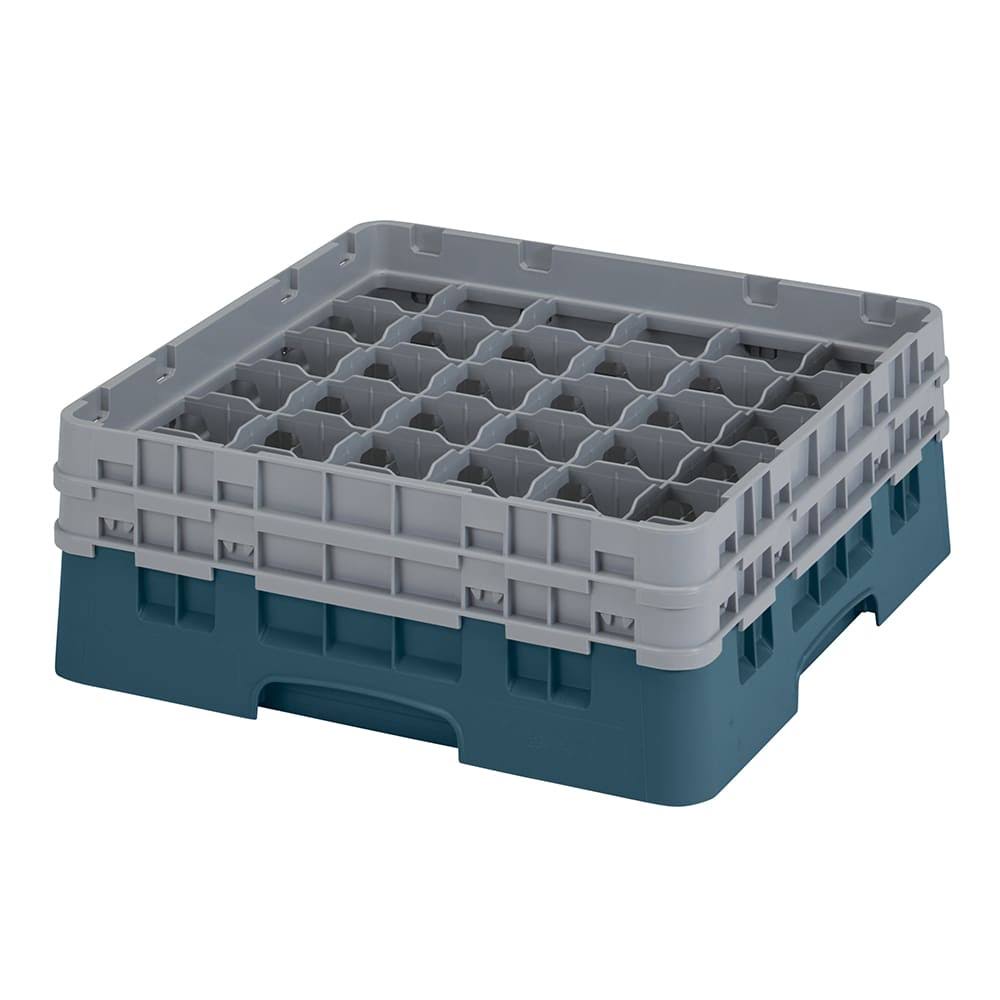 Teal 36 Compartments Glass Rack V979610