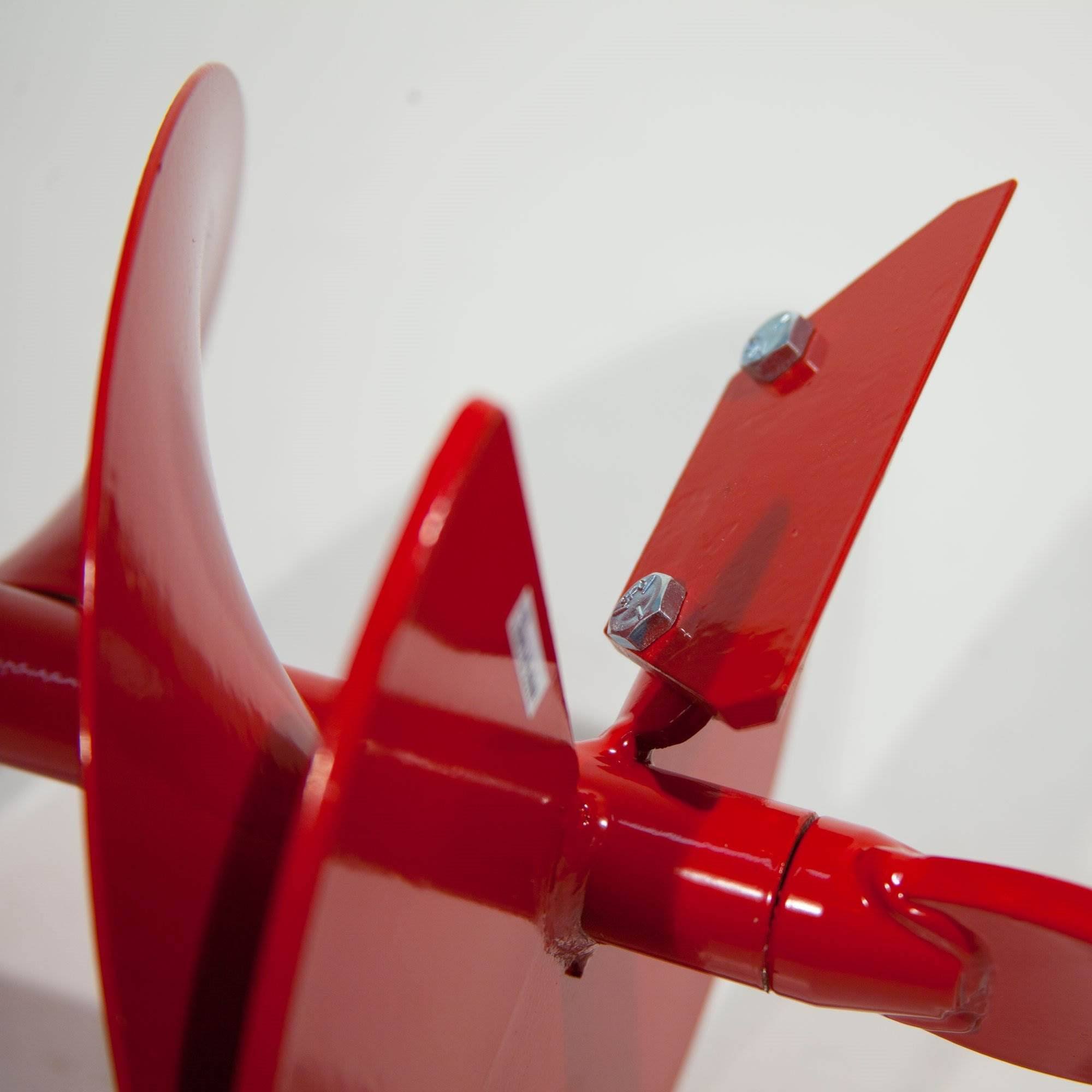 Red 10x22 Earth Auger Fishtail Post Hole N4335