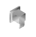 Satin Nickel Square Stop/Volume Control Trim Plate F4164