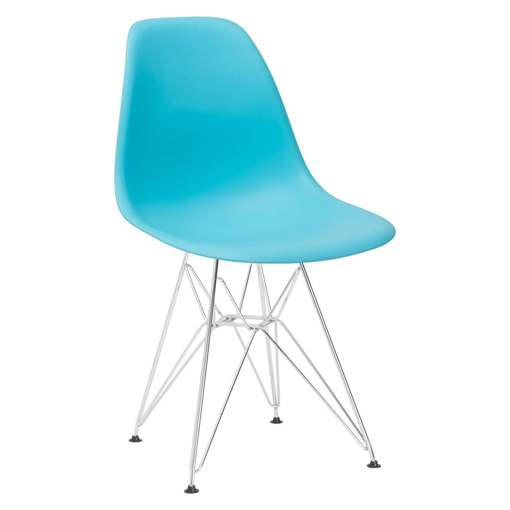Teal Side Chair Set of 2 I7199