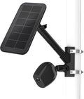 2-in-1 Pole Mounting Bracket for Arlo Solar Panel (Black) I489
