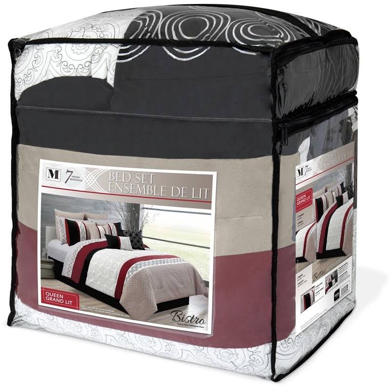 King Beige Comforter Set A4899