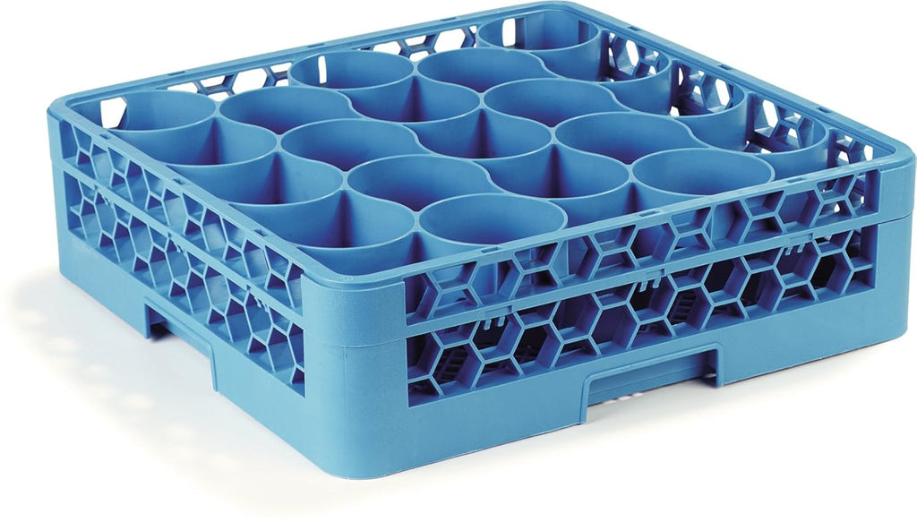 Blue Glass Rack with 1 Extender, Pack of 4 Z24958