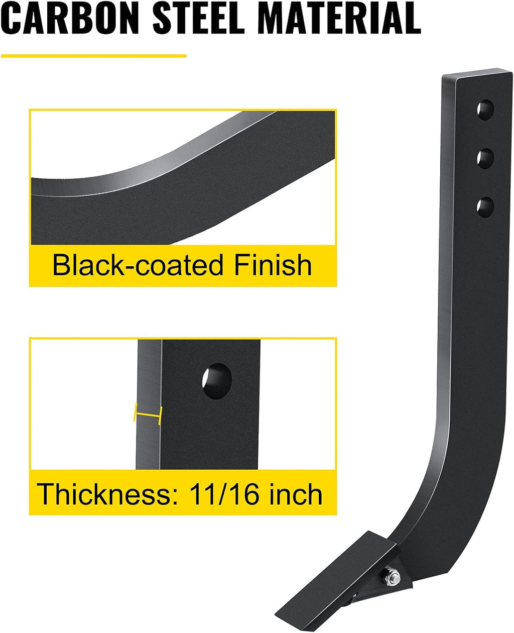 5pcs Box Blade Shank with Removable Tapered Teeth and Pins D99526
