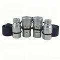3/4" SAE-12 UNF1-1/16 Skid Steer Flat Face Hydraulic Quick Connect Coupling with Dust Cap S7076