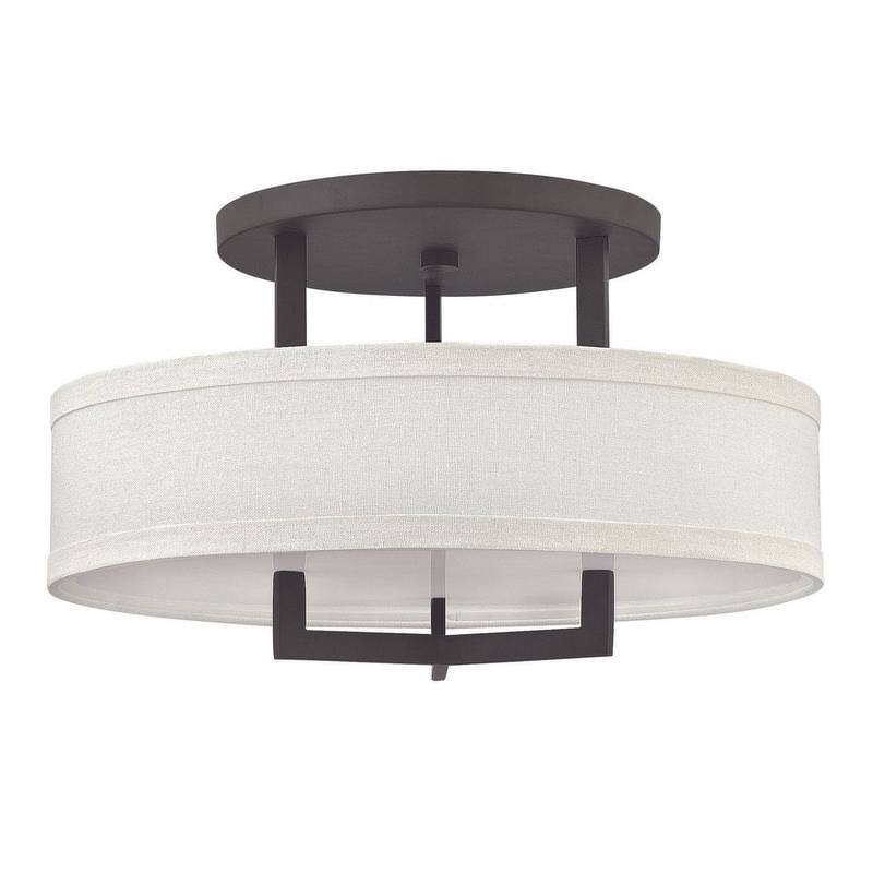 Brushed Bronze Semi Flush Mount Light Z5696
