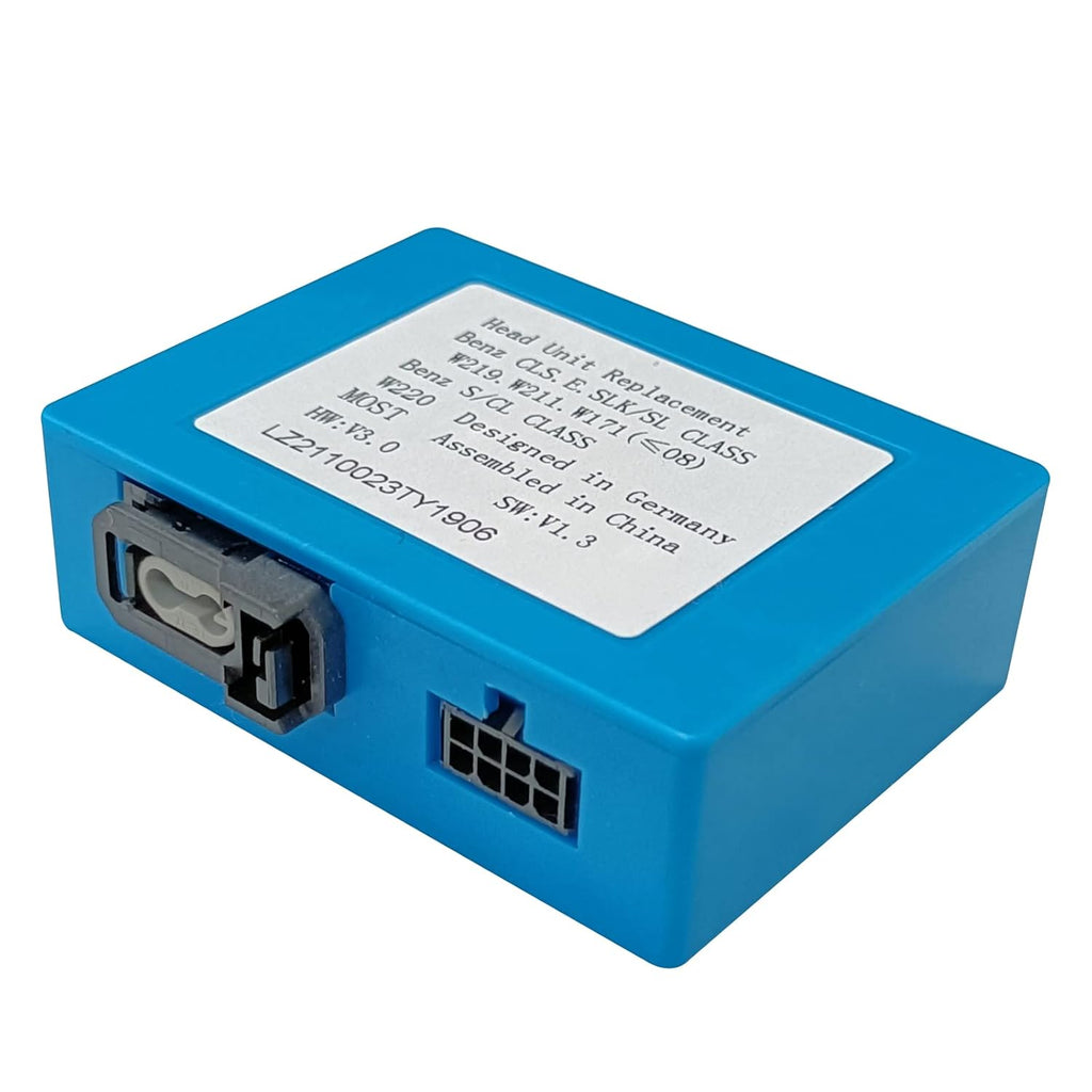 Fiber Optic Box Decoder for Head Unit Replacement Car Stereo Radio L827