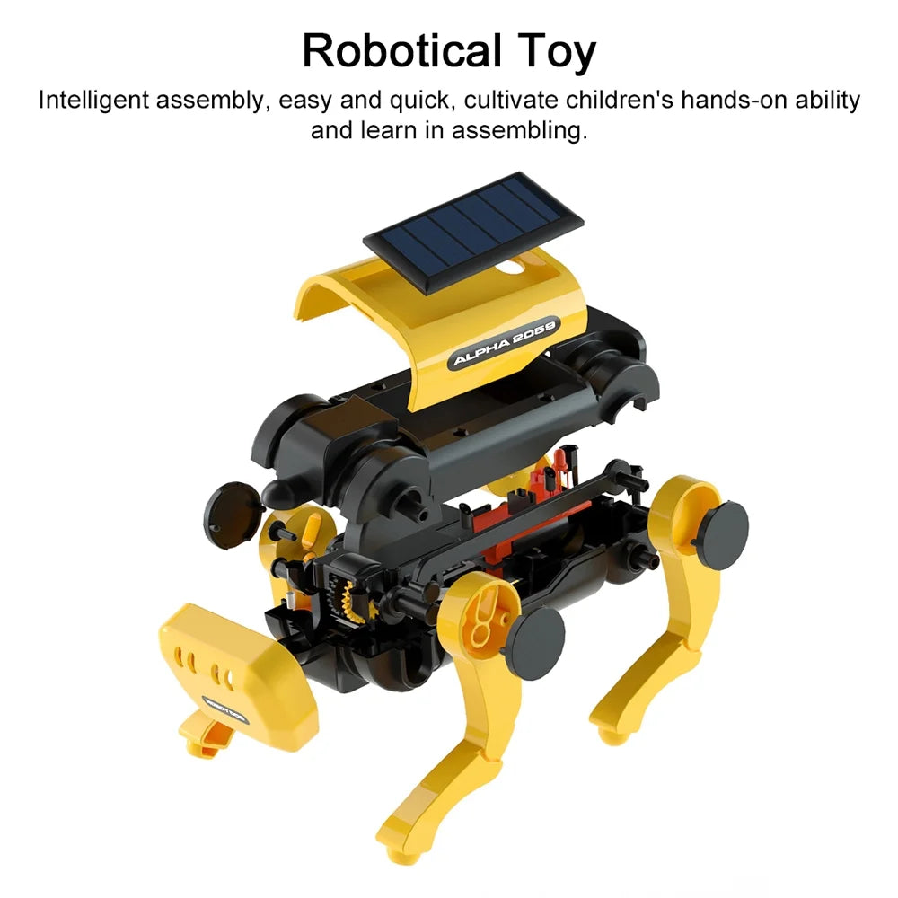 Solar Powered Robot Dog Cattle Kit Q497951
