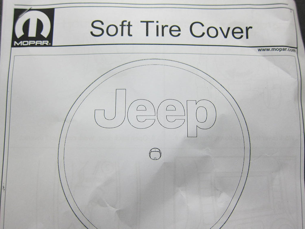 Spare Tire Cover with Backup Camera Bezel Pack of 2 T673
