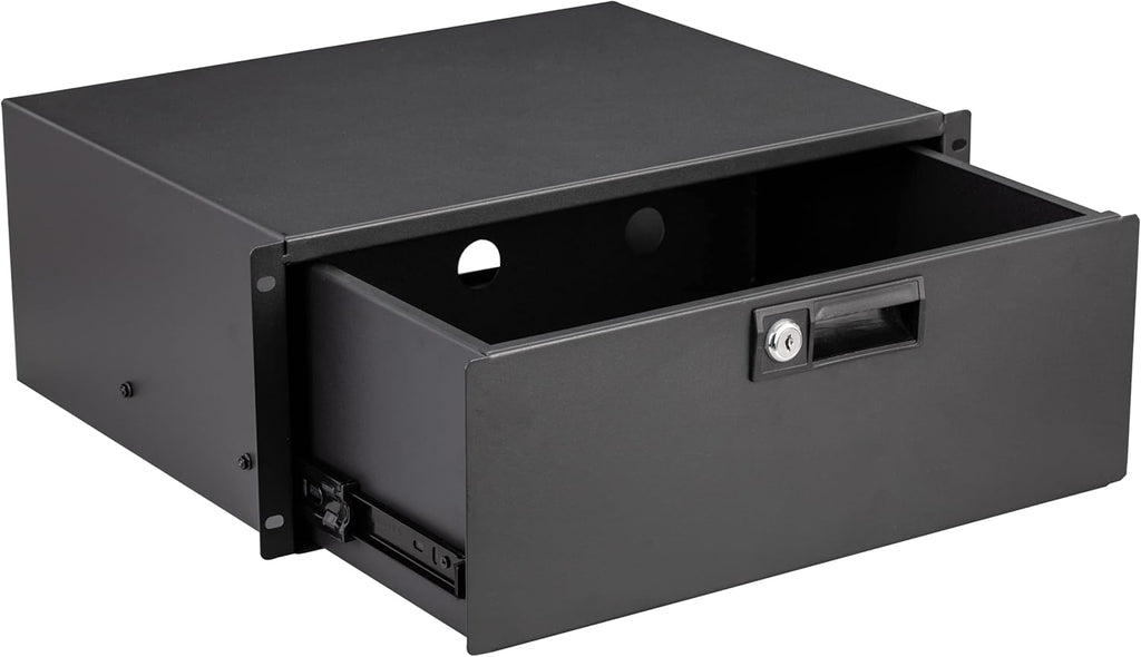 1U Rack Mount Locking Deep Drawer Server Cabinet Case, Pack of 2 X9966