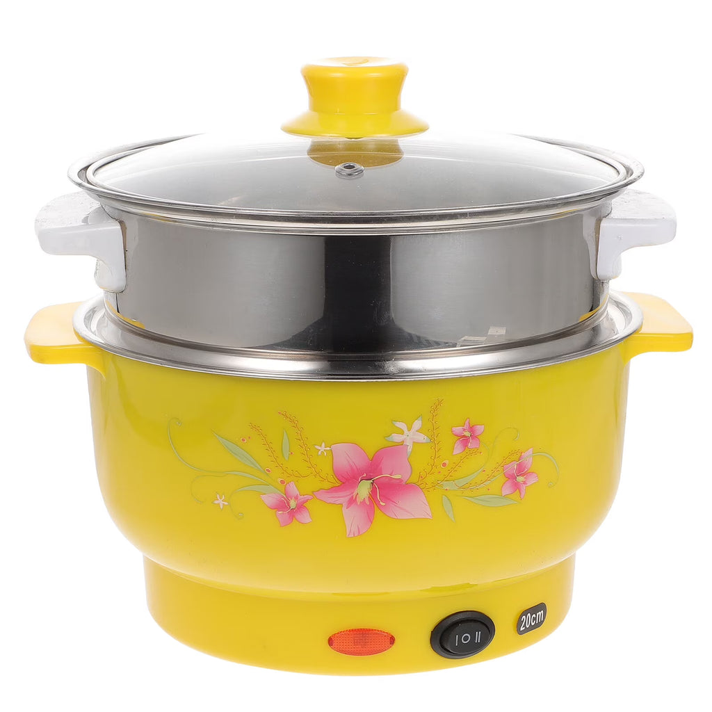 20cm Double Layers Electric Steamer Pot with UK Plug Z86383