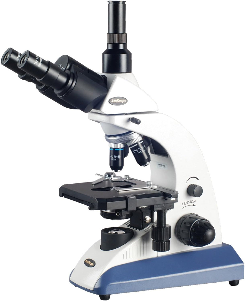 Compound Trinocular Microscope, 40X-2000X Magnification, Halogen Illumination P153058