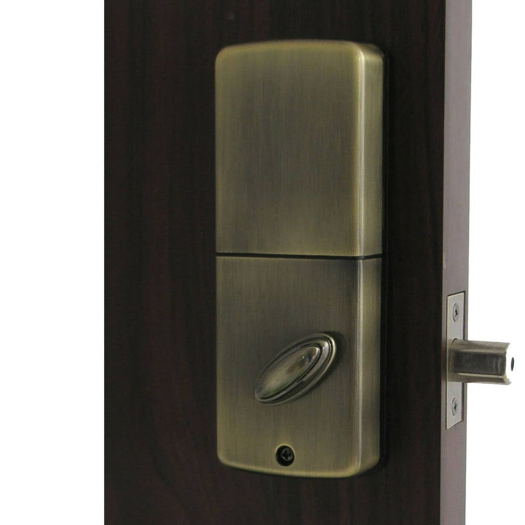 Satin Nickel Electronic Keypad Single Cylinder Deadbolt B4198