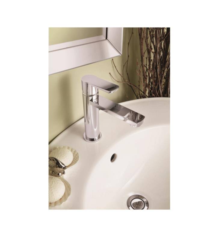 Satin Chrome Single Hole Lavatory Faucet G5270